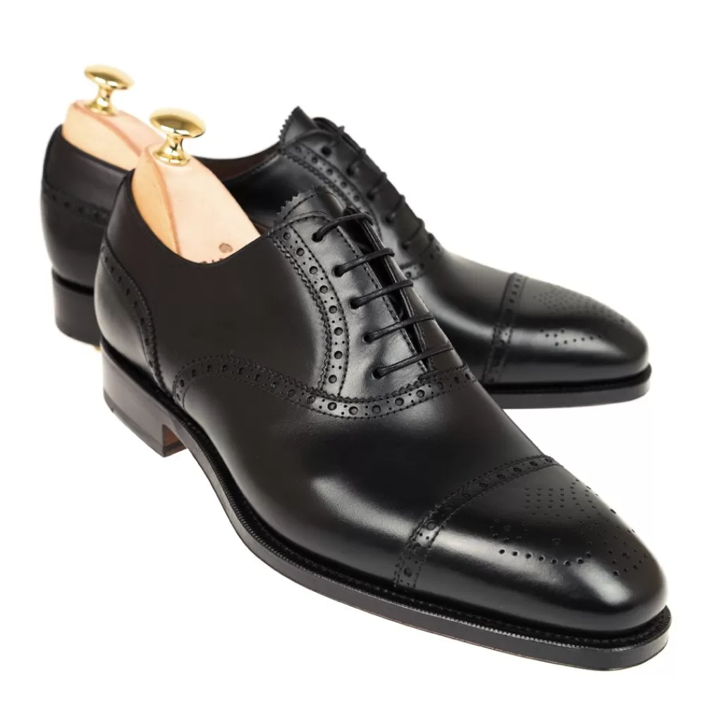 Hot Carmina ZAPATOS OXFORD 10051 RAIN NEGRO