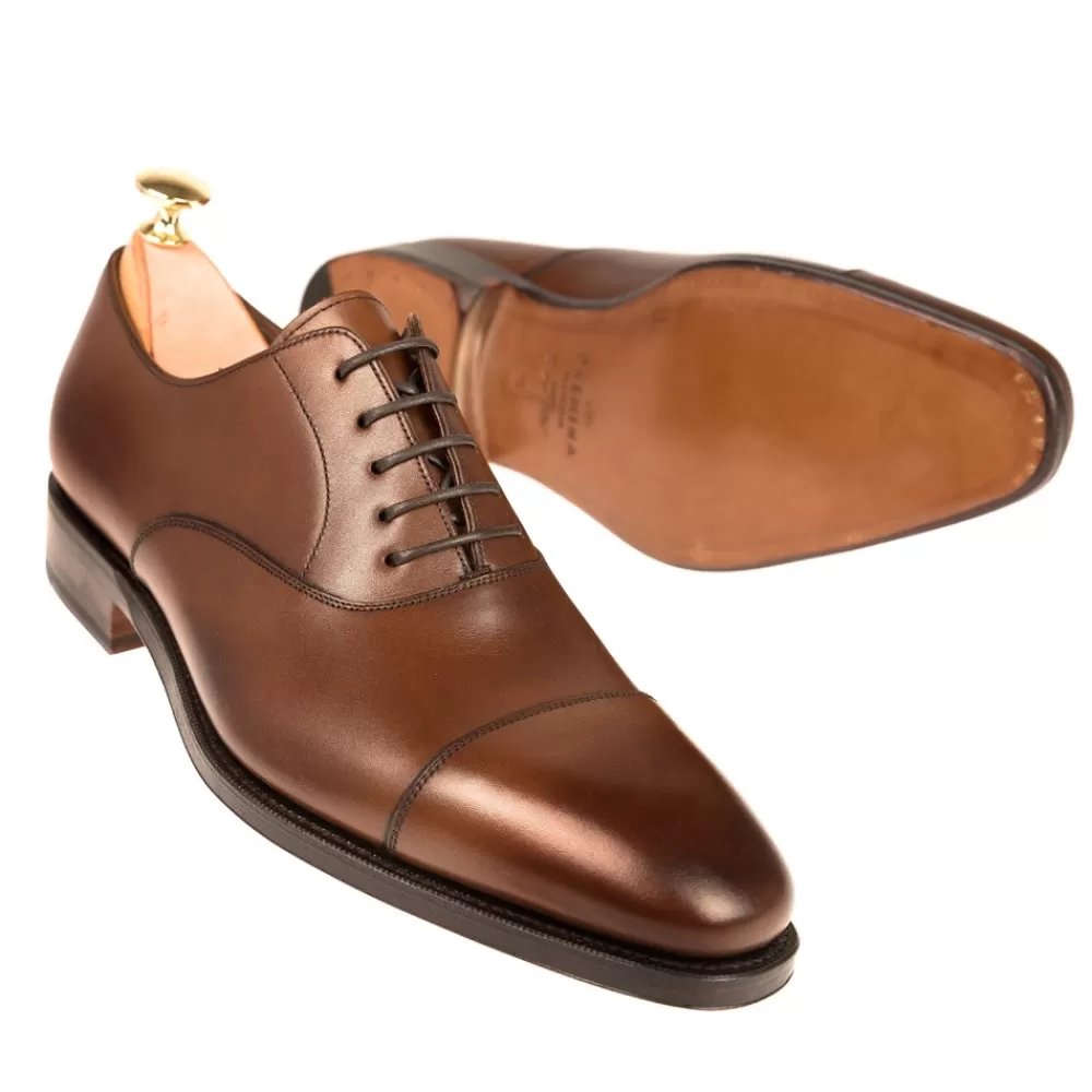 Online Carmina ZAPATOS OXFORD 80386 RAIN MARRON