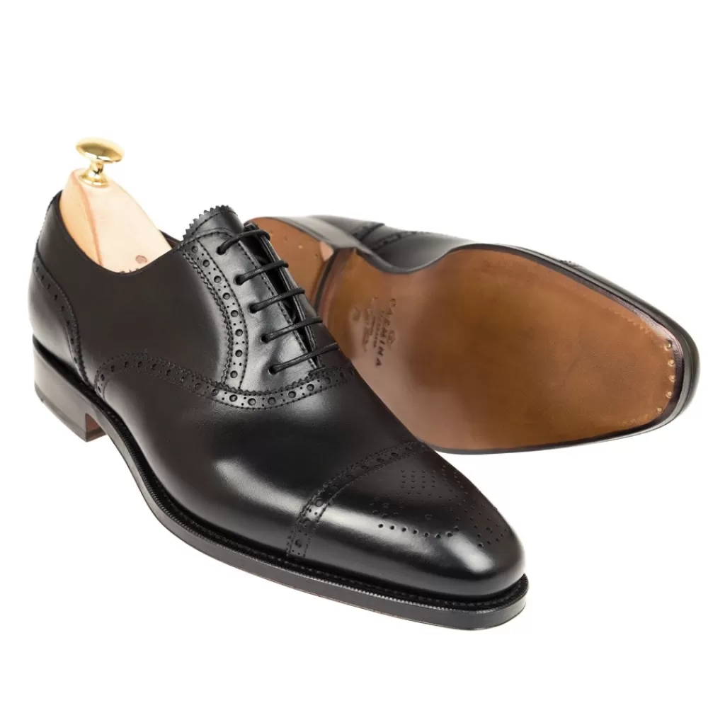 Hot Carmina ZAPATOS OXFORD 10051 RAIN NEGRO