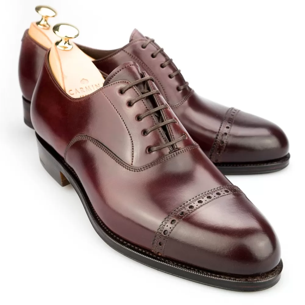 New Carmina ZAPATOS OXFORD CORDOVAN 762 FOREST