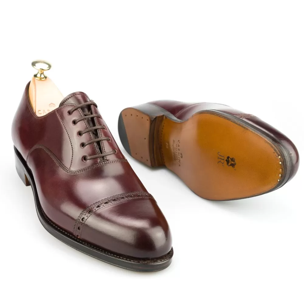 New Carmina ZAPATOS OXFORD CORDOVAN 762 FOREST