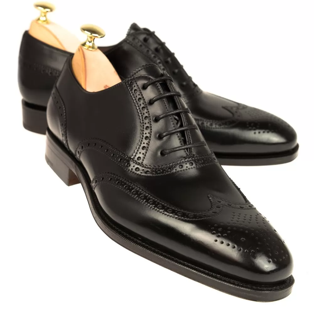 Online Carmina ZAPATOS OXFORD DE CORDOVAN 922 RAIN NEGRO