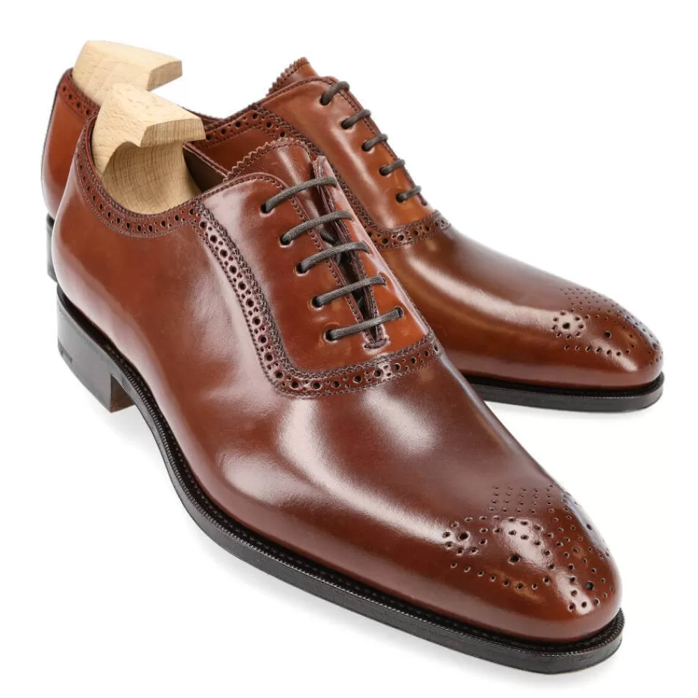 Store Carmina ZAPATOS OXFORD DE CORDOVAN 80137 SIMPSON RUBI