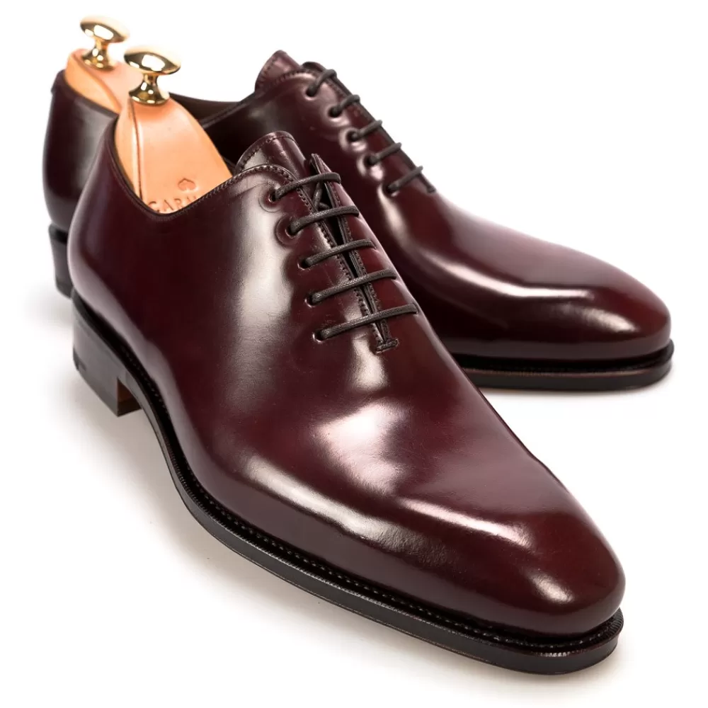 Discount Carmina ZAPATOS OXFORD DE CORDOVAN ENTERIZOS 910 RAIN BURDEOS