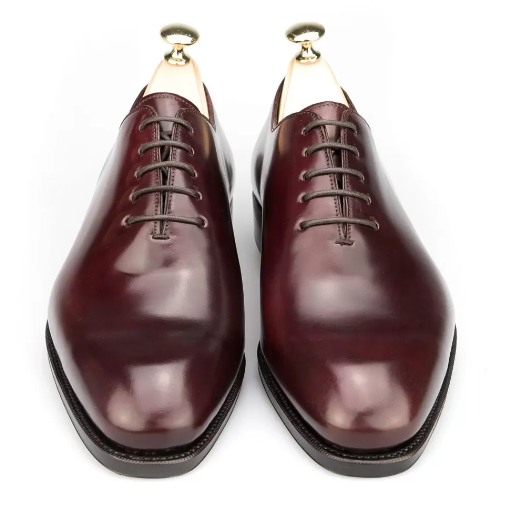 Discount Carmina ZAPATOS OXFORD DE CORDOVAN ENTERIZOS 910 RAIN BURDEOS