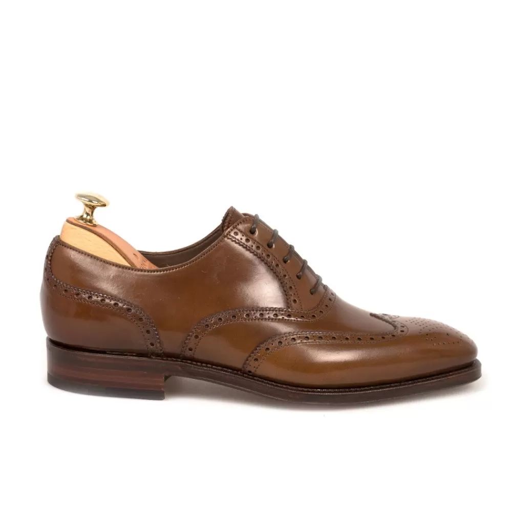Fashion Carmina ZAPATOS OXFORD DE CORDOVAN S 922 RAIN BOURBON