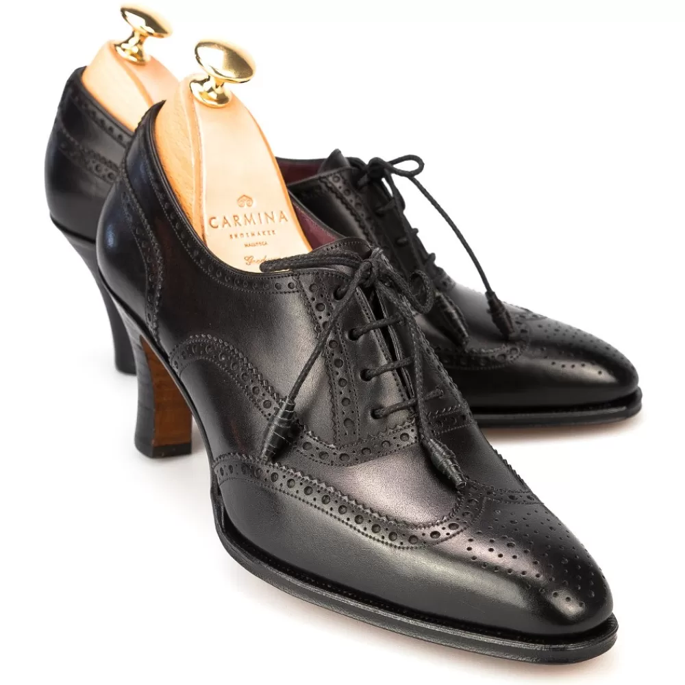 Flash Sale Carmina ZAPATOS OXFORD DE TACÓN 1514 LLUC NEGRO