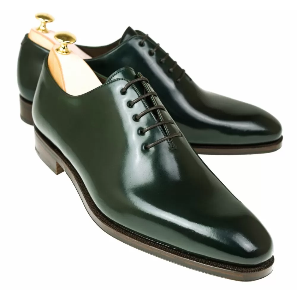 Online Carmina ZAPATOS OXFORD ENTERIZOS CORDOVAN 910 RAIN VERDE