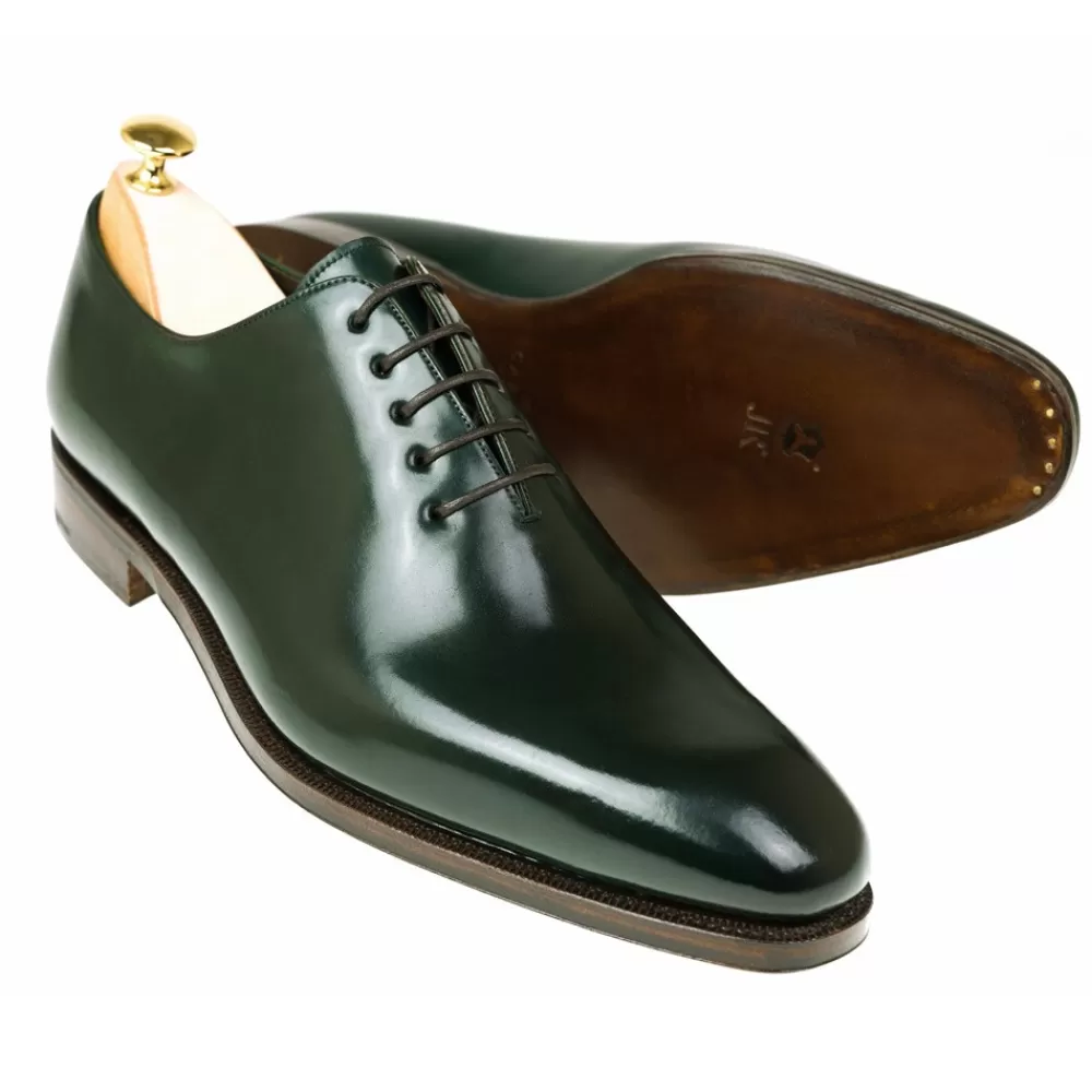 Online Carmina ZAPATOS OXFORD ENTERIZOS CORDOVAN 910 RAIN VERDE