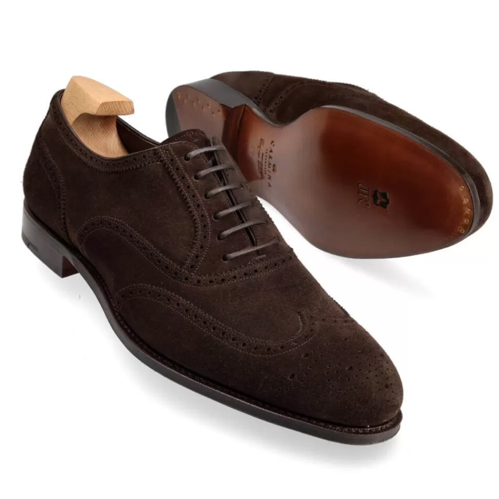 Shop Carmina ZAPATOS OXFORD PALA VEGA 80529 LLORET-EE MARRON