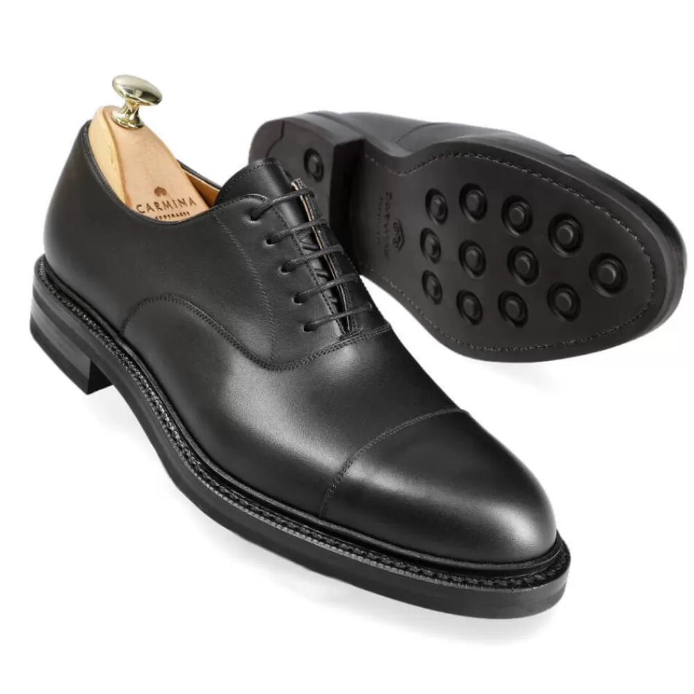 Hot Carmina ZAPATOS OXFORD PUNTERA RECTA 732 FOREST NEGRO