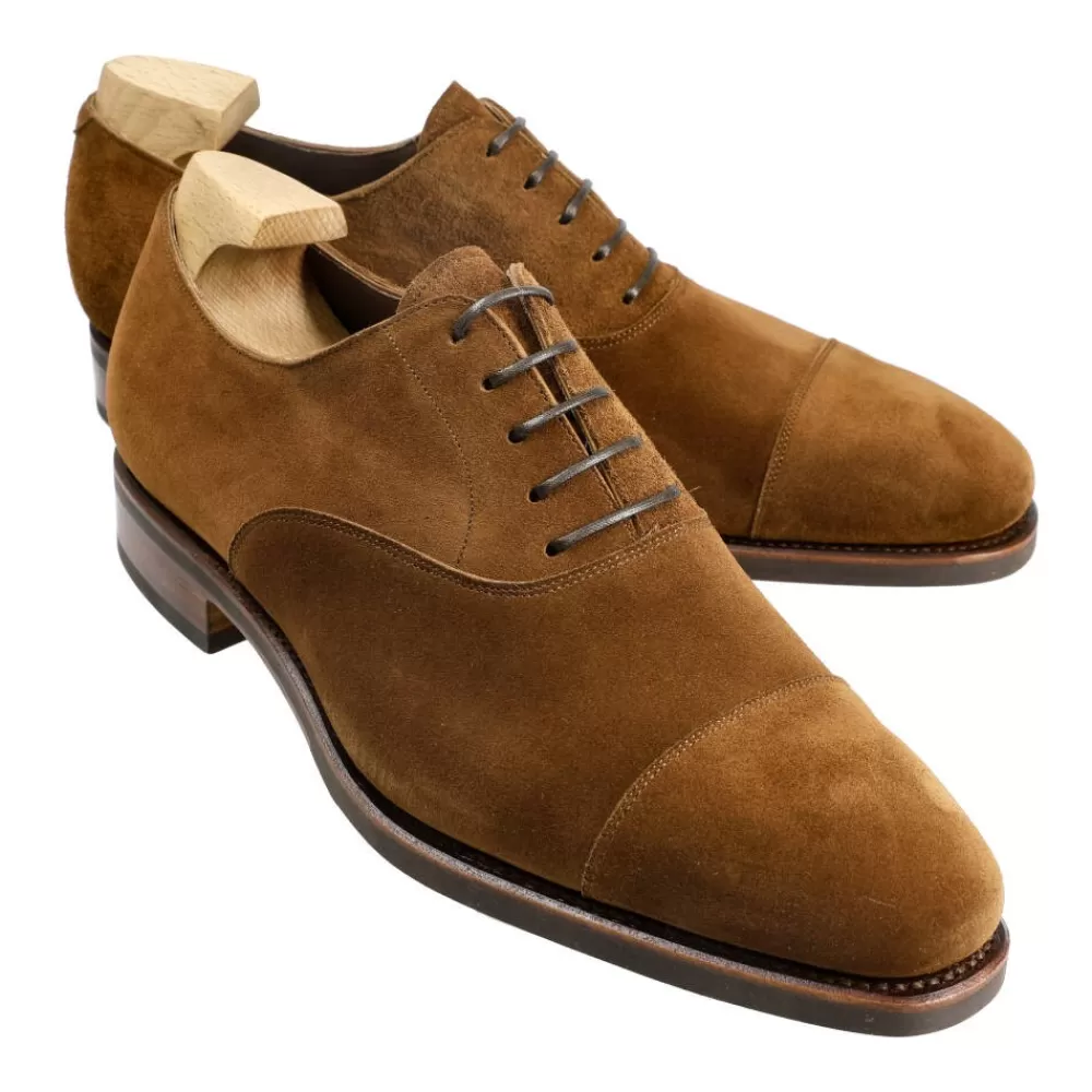 Store Carmina ZAPATOS OXFORD PUNTERA RECTA 80386 RAIN SNUFF